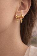 Love Knot Bow Earrings