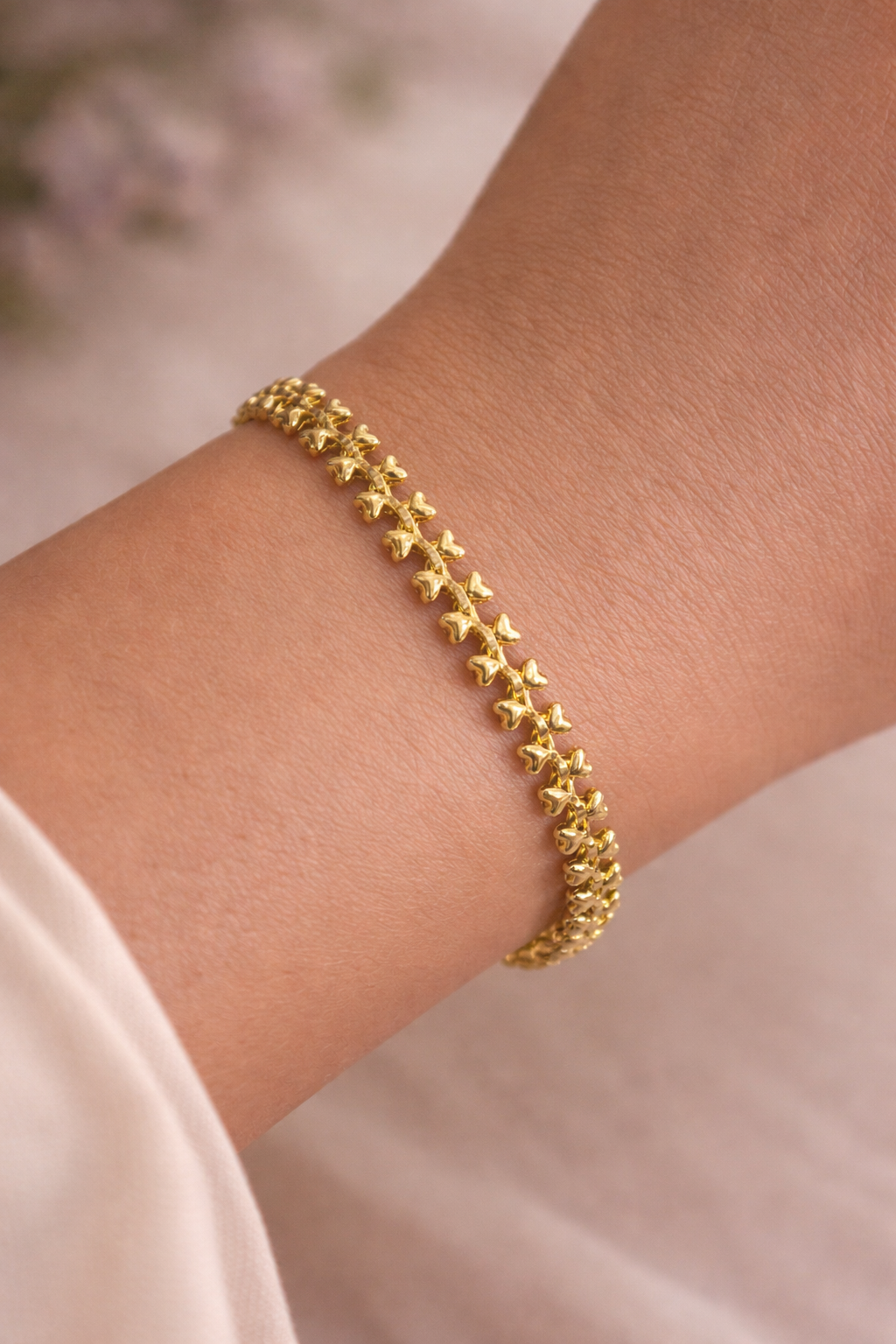 Golden Blossom Bracelet
