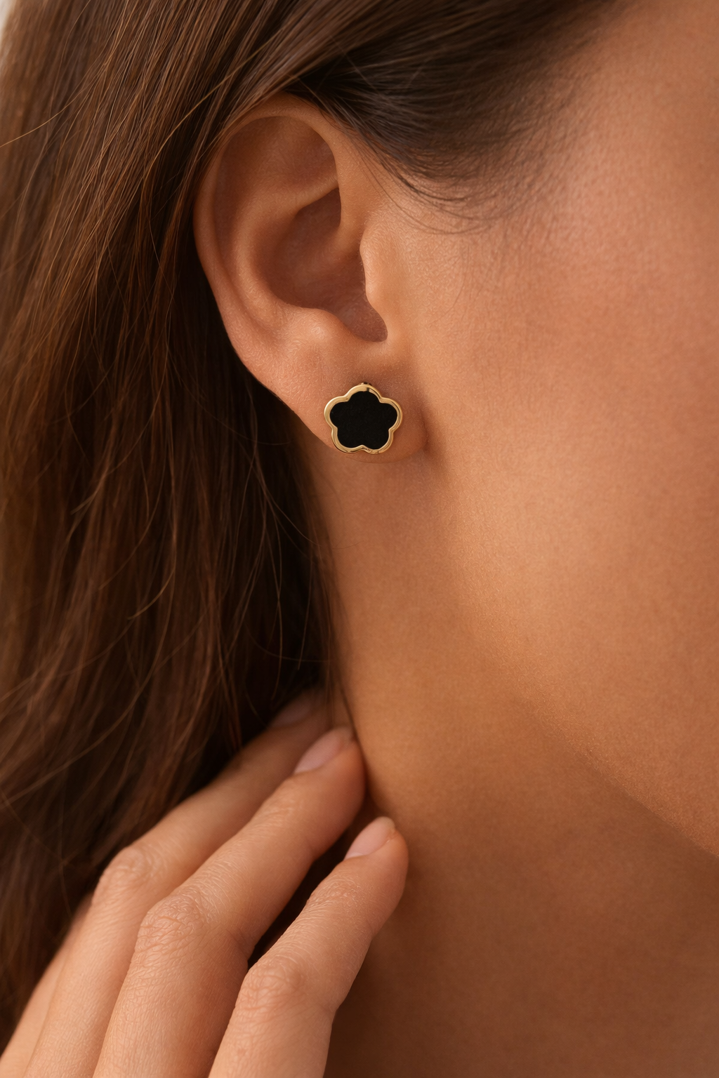 Eternal Clover Stud Earrings