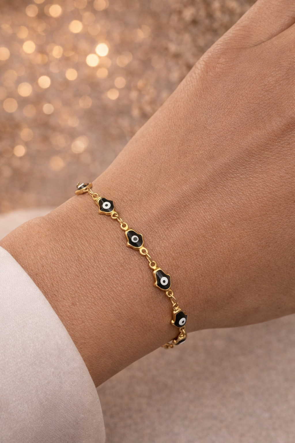 Noir Guardian Evil Eye Bracelet