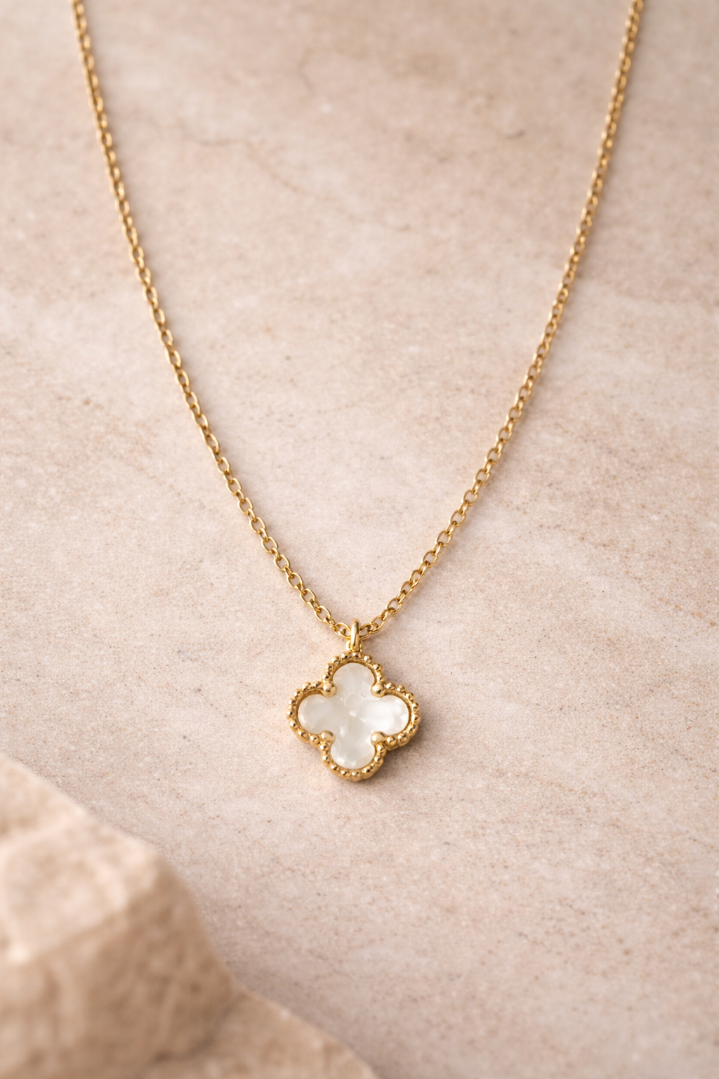 Double Sided Clover Necklace