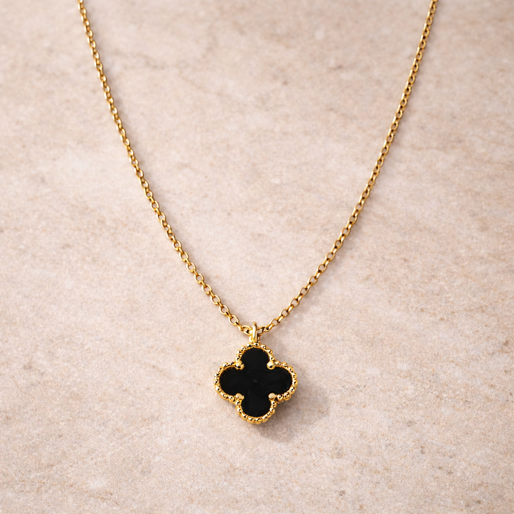 Double Sided Clover Necklace