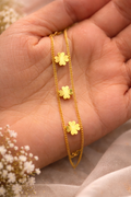 Lucky Petal Gold Bracelet