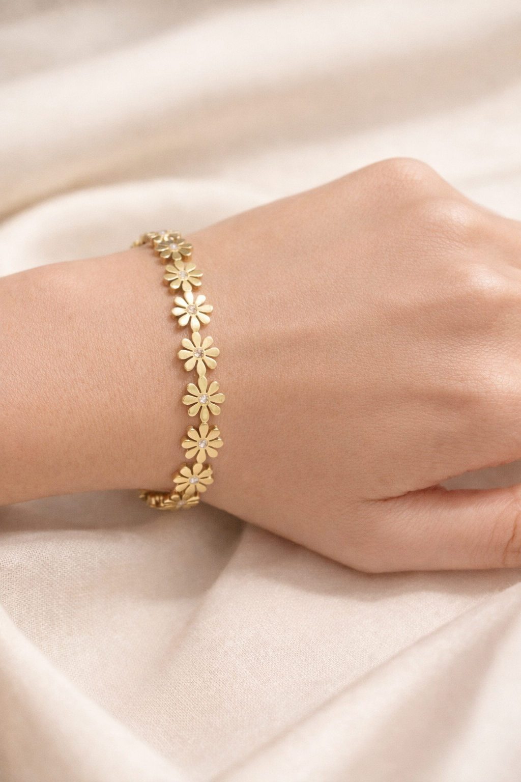Golden Daisy Bracelet